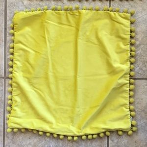 Mustard color pillow cover